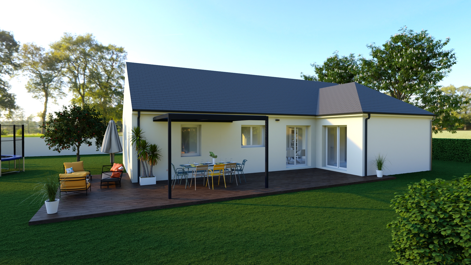 Construction maison MODELE COUTERNON avec terrain de 655 m² à Ahuy