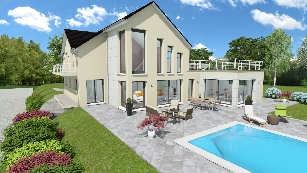 Construction maison FOUCHARD SS SOL avec terrain de 690 m² à Talant