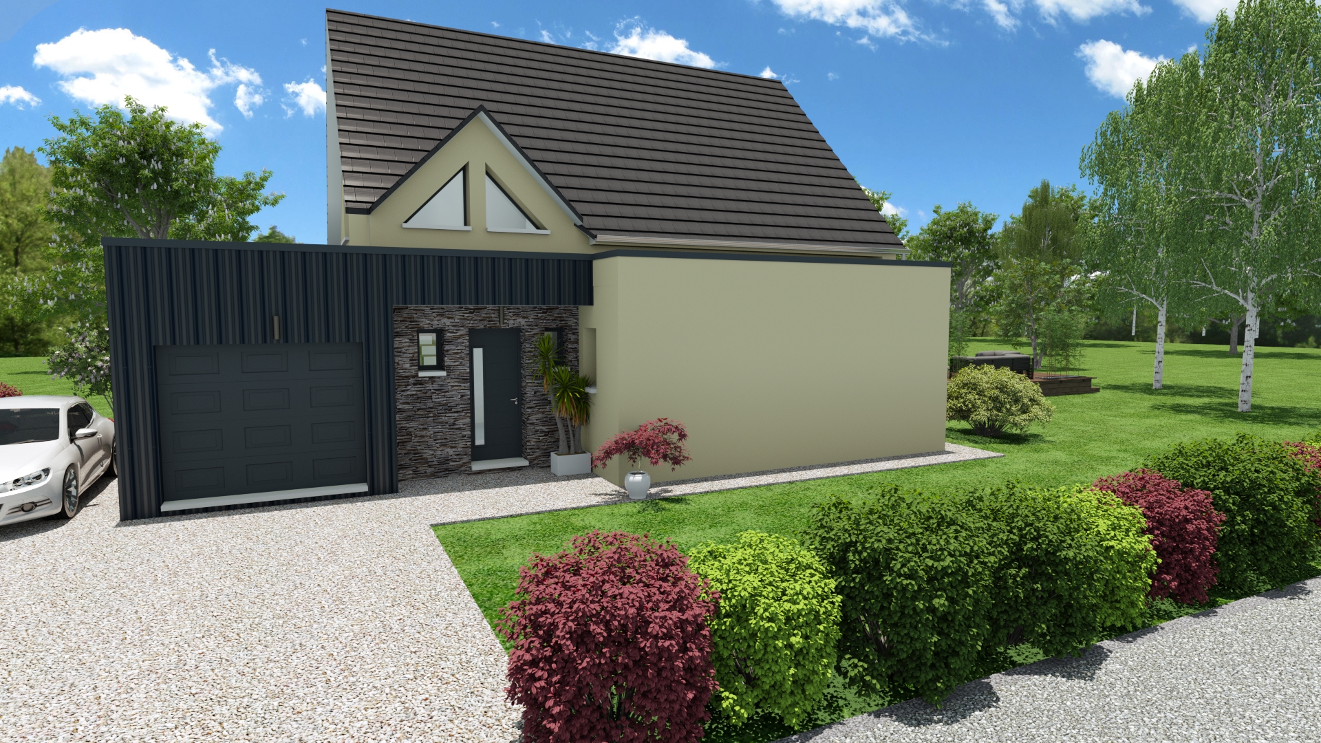 Construction maison CAMUS avec terrain de 2158 m² à Soissons-sur-Nacey