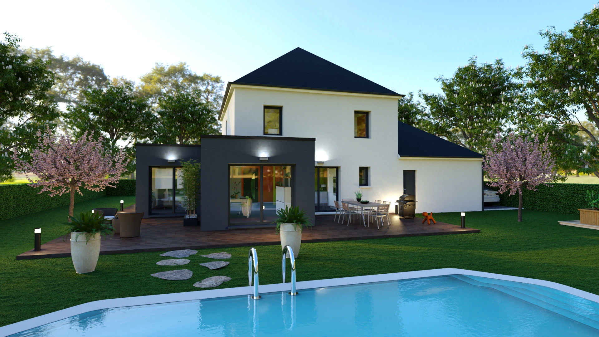 MODELE GEVREY CHAMBERTIN avec terrain de 631 m²