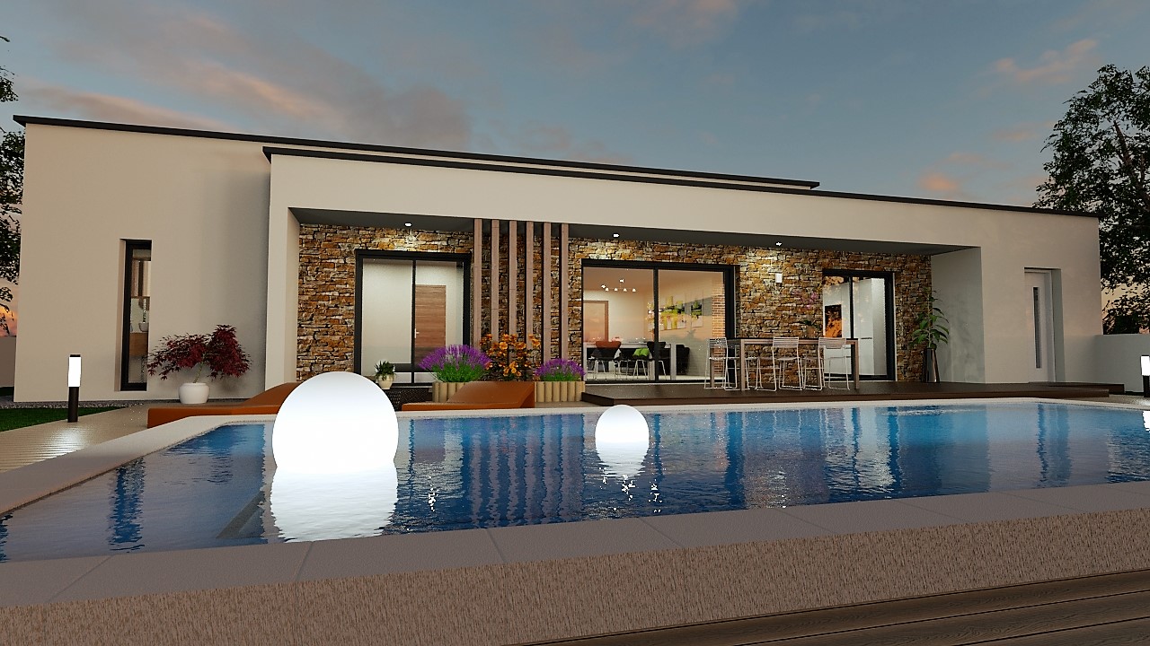 MODELE-SAVIGNY avec terrain de 867 m²