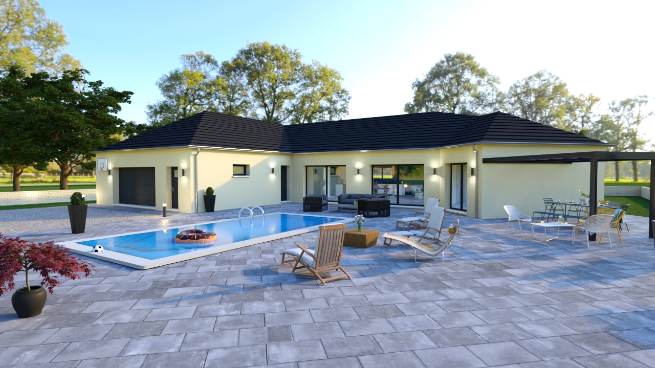 ROYER avec terrain de 684 m²