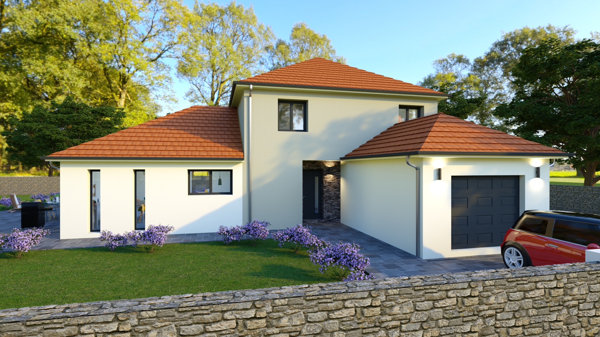 MODELE ARNAY avec terrain de 623 m²