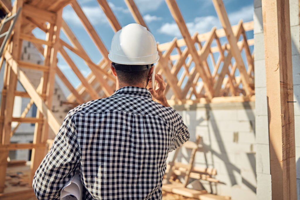 chantier construction maison