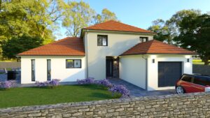 MODELE ARNAY avec terrain de 650 m²