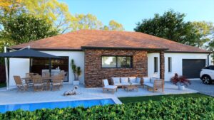 MODELE-COMBERTAULT avec terrain de 3523 m²