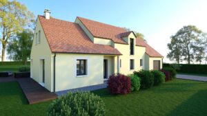 MODELE-FARGEAU avec terrain de 1093 m²