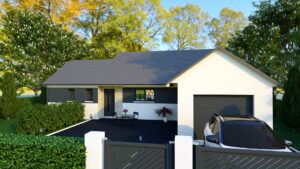 MODELE-TONNERRE avec terrain de 570 m²