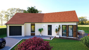 MODELE-NAILLY avec terrain de 1500 m²