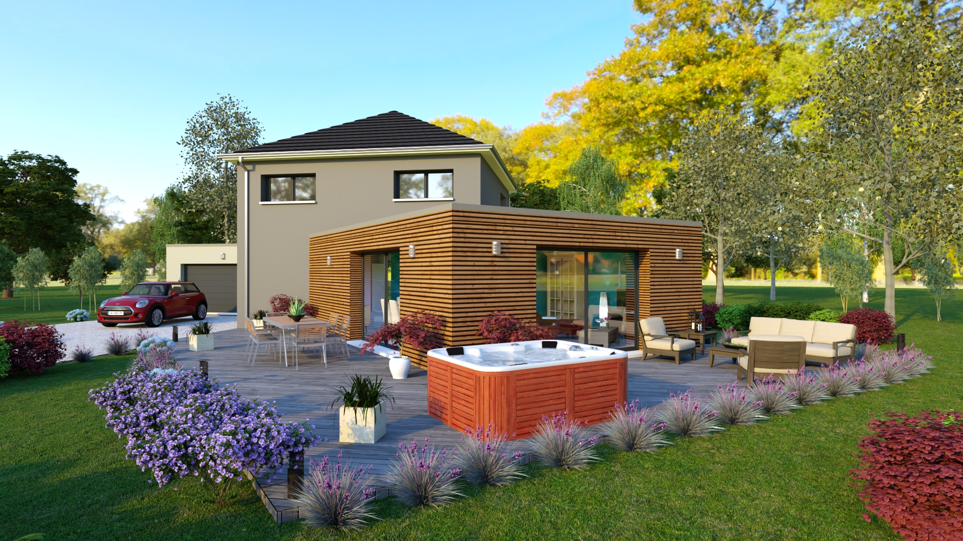 MODELE JOIGNY avec terrain de 1600 m²